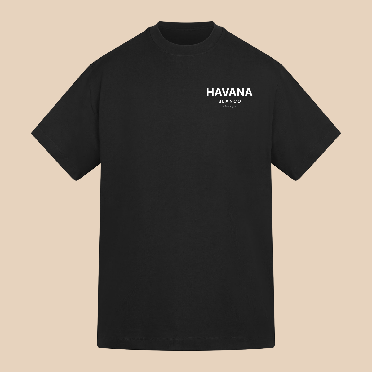 OG Havana Heavy Black Tee